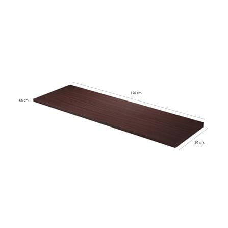 แผ่นชั้นไม้เมลามีน STACKO 120x30x1.6 ซม. สีวินเทจ ทีค_4