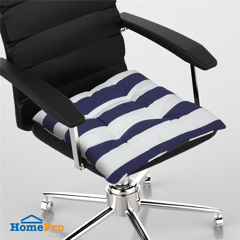 เบาะรองนั่ง HOME LIVING STYLE BARO 22X22 นิ้ว สีน้ำเงิน