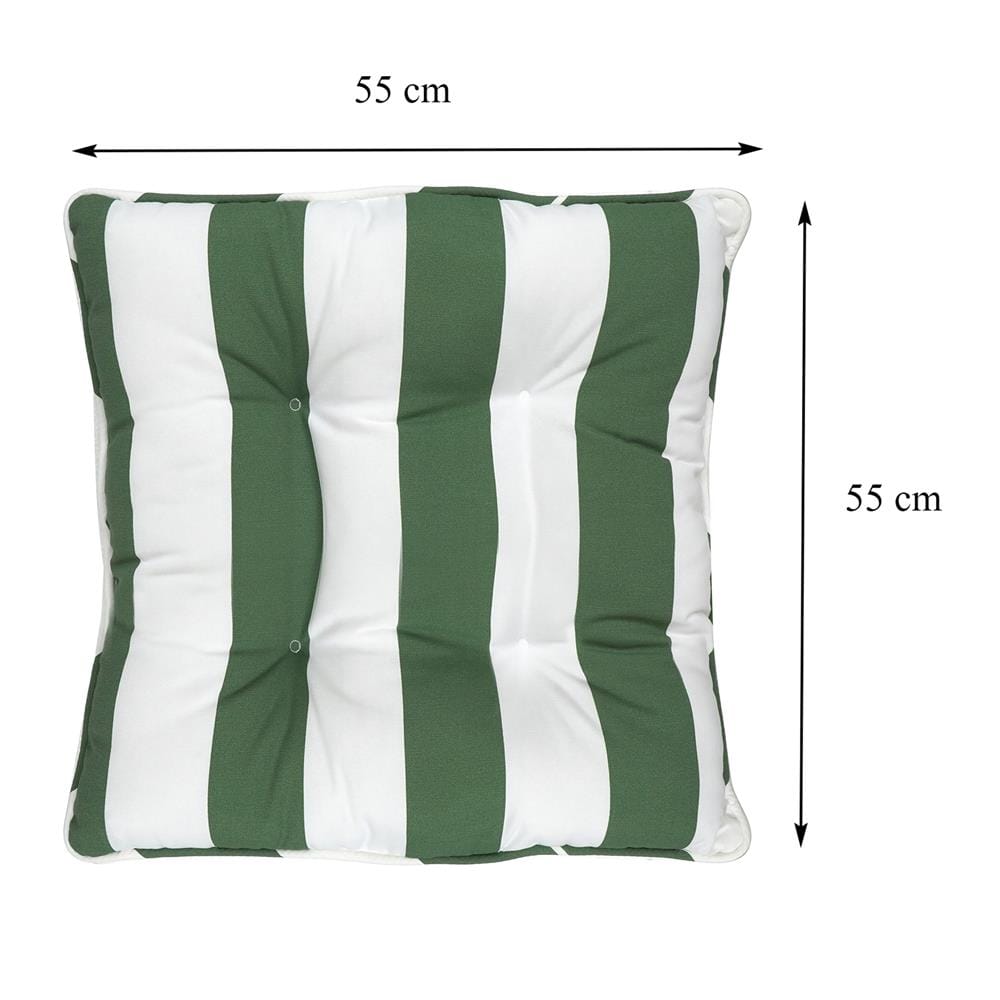 เบาะรองนั่ง HOME LIVING STYLE BARO 22X22 นิ้ว สีเขียว