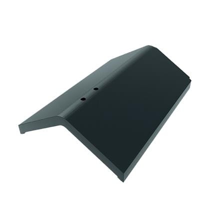 ครอบตะเข้สันแผ่นเรียบ DURAONE 24.3x38.5x8.5 ซม. สีเทาบารมี_0
