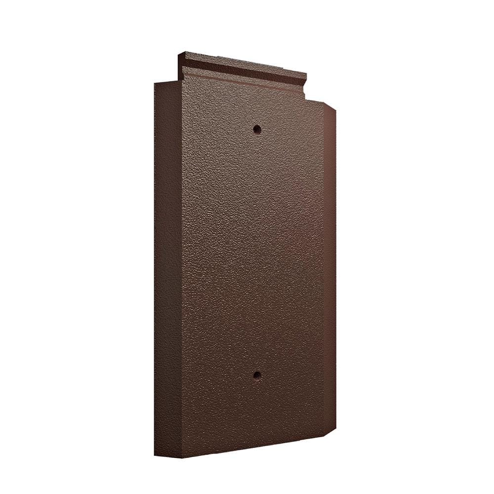 ครอบหัวผนัง แผ่นเรียบ DURAONE 22.4x38.5x2.9 ซม. สีน้ำตาลมั่งมี