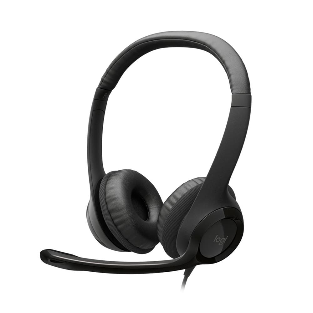 หูฟัง LOGITECH H390 สีดำ