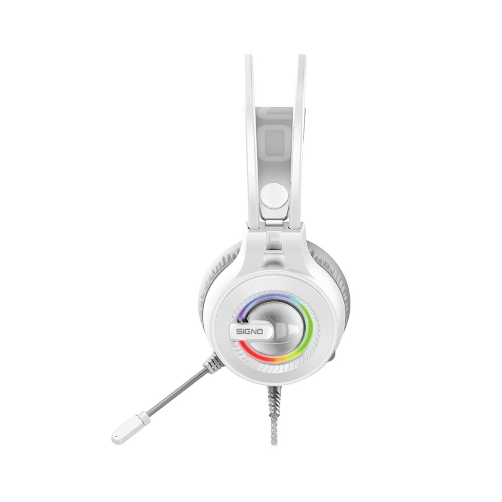 หูฟังเกมมิ่ง 7.1 SIGNO BAZZLE HP-833W&nbsp;สีขาว
