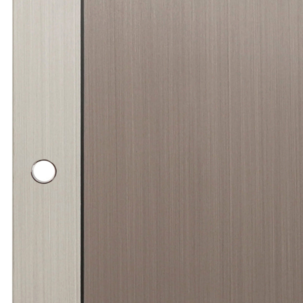 ประตูภายใน UPVC  เจาะลูกบิด  AZLE L0A-G2C 80x200 ซม. สี ASH/STONE GREY