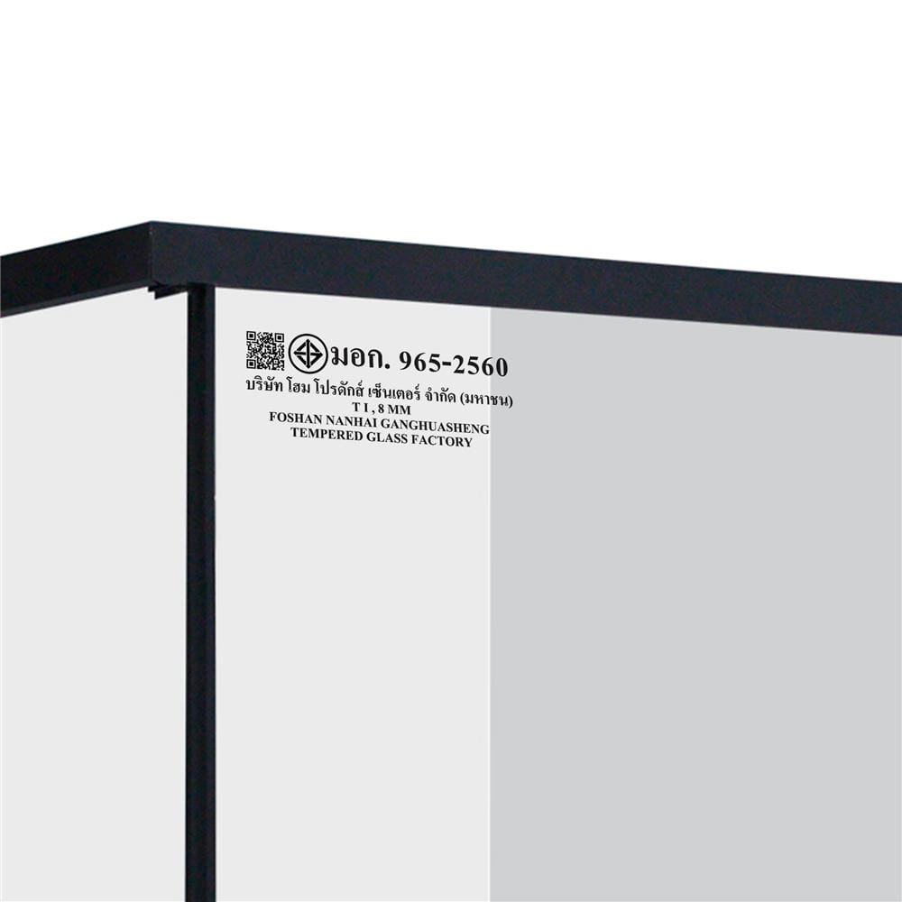 ฉากกั้นอาบน้ำ MOYA PLUS SP520 100x100 ซม.