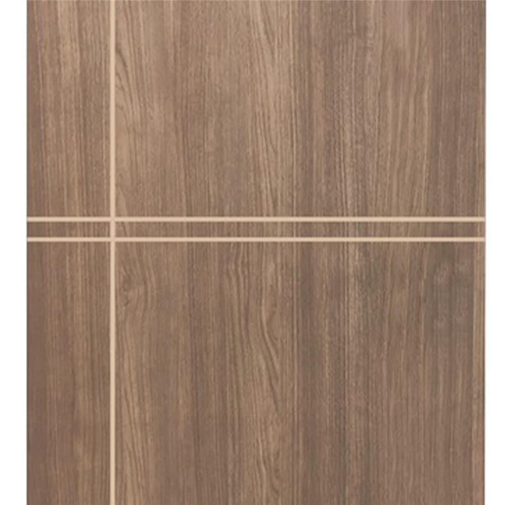 ประตูภายในเมลามีน AZLE L-03 80X200 ซม. สีน้ำตาล ไม่เจาะลูกบิด