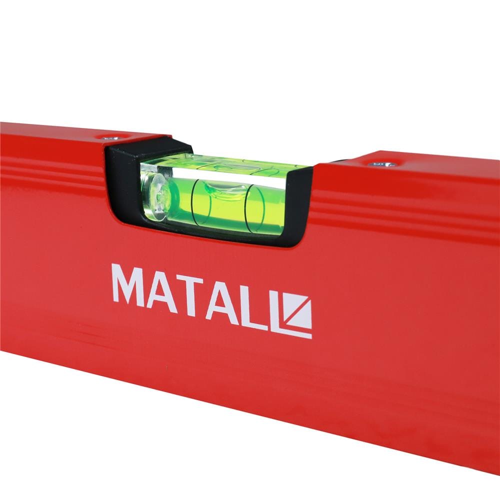 ระดับน้ำอะลูมิเนียมแถบแม่เหล็ก MATALL BOX 24 นิ้ว