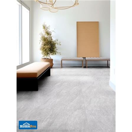 กระเบื้องพื้นพอร์ซเลน 60x60 ซม. TARA เบลเลน ไลท์เกรย์ A 1.44 ตร.ม._4