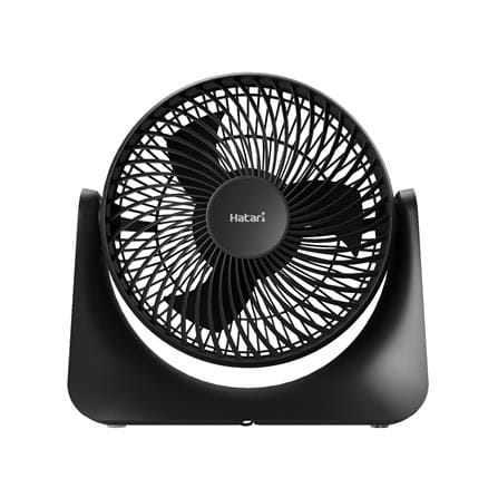 พัดลมพกพา 8 นิ้ว HATARI CYCLONE MAX สีดำ_0