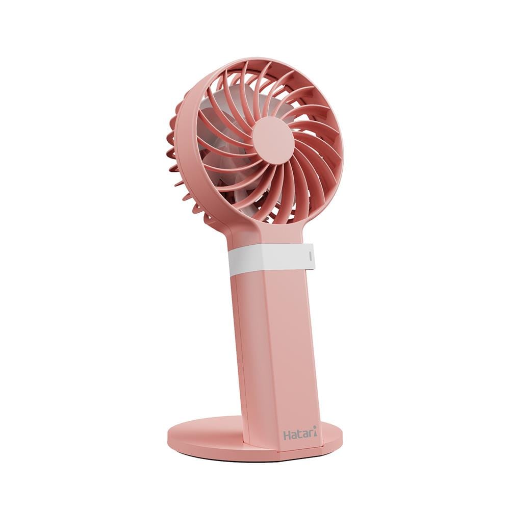 พัดลมพกพา 2.5 นิ้ว HATARI HANDY WIND MAX สีชมพู