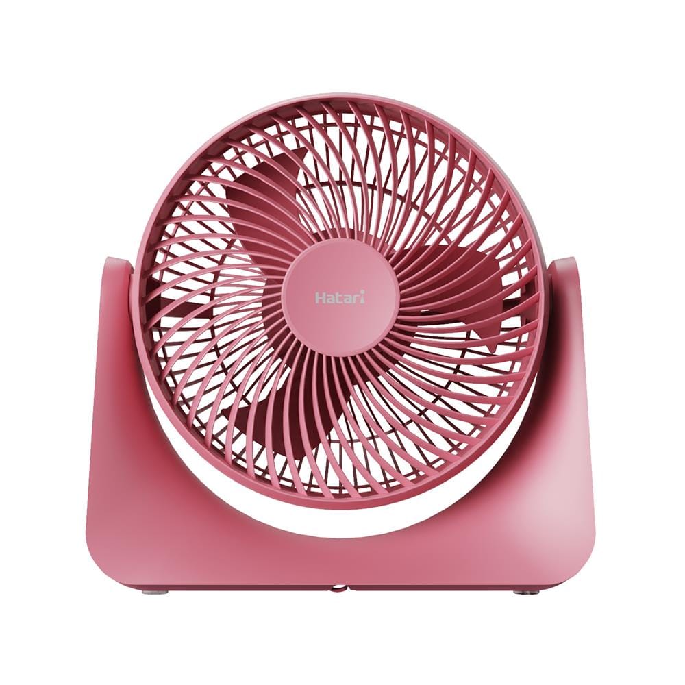 พัดลมพกพา 8 นิ้ว HATARI CYCLONE MAX สีชมพู