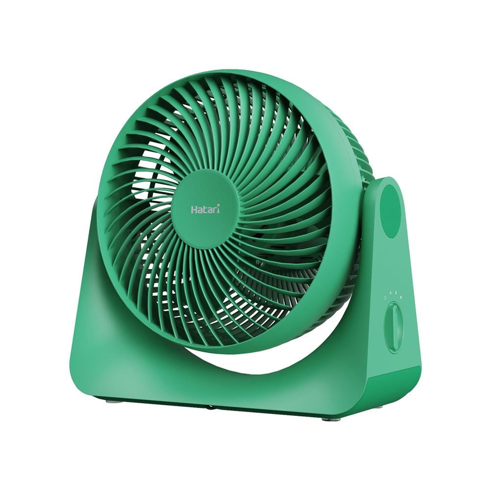 พัดลมพกพา 8 นิ้ว HATARI CYCLONE MAX สีเขียว