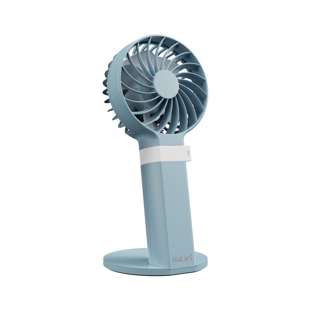 พัดลมพกพา 2.5 นิ้ว HATARI HANDY WIND MAX สีฟ้า