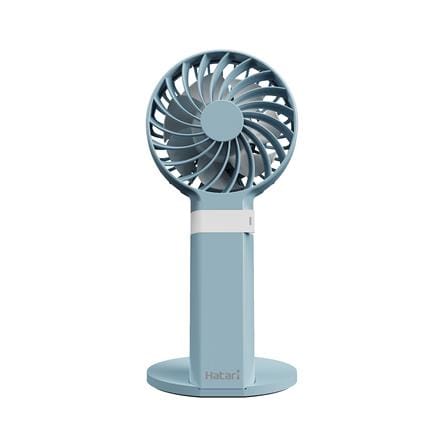 พัดลมพกพา 2.5 นิ้ว HATARI HANDY WIND MAX สีฟ้า