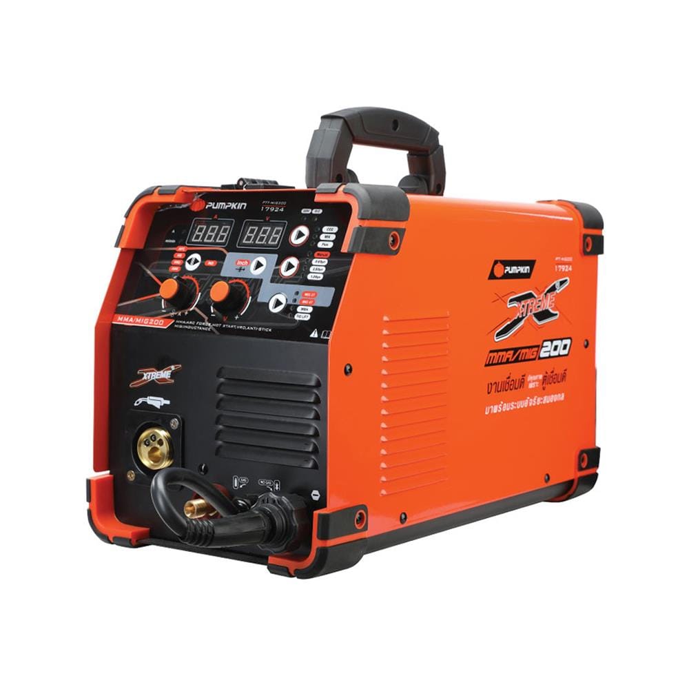 เครื่องเชื่อม INVERTER PUMPKIN XTREME MMA/MIG200 PTT-MIG200