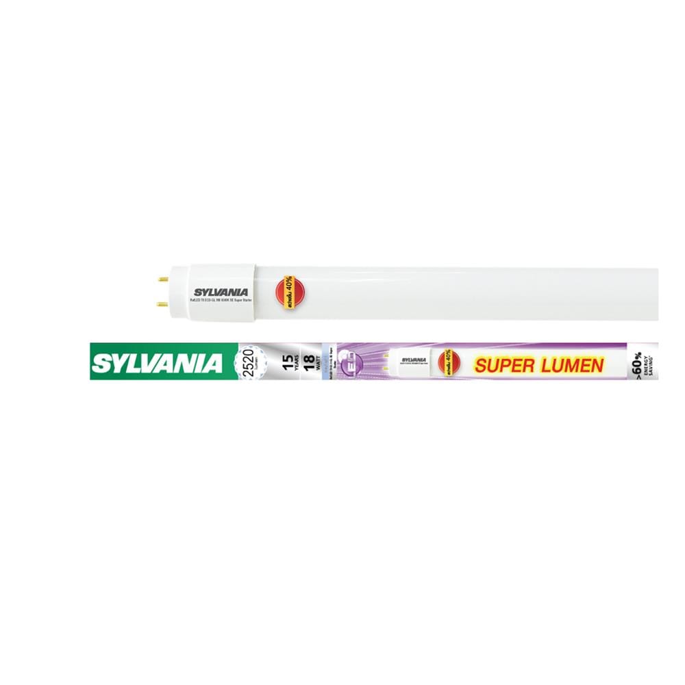 หลอด LED SYLVANIA T8 SUPER LM SE 18 วัตต์ DAYLIGHT G13