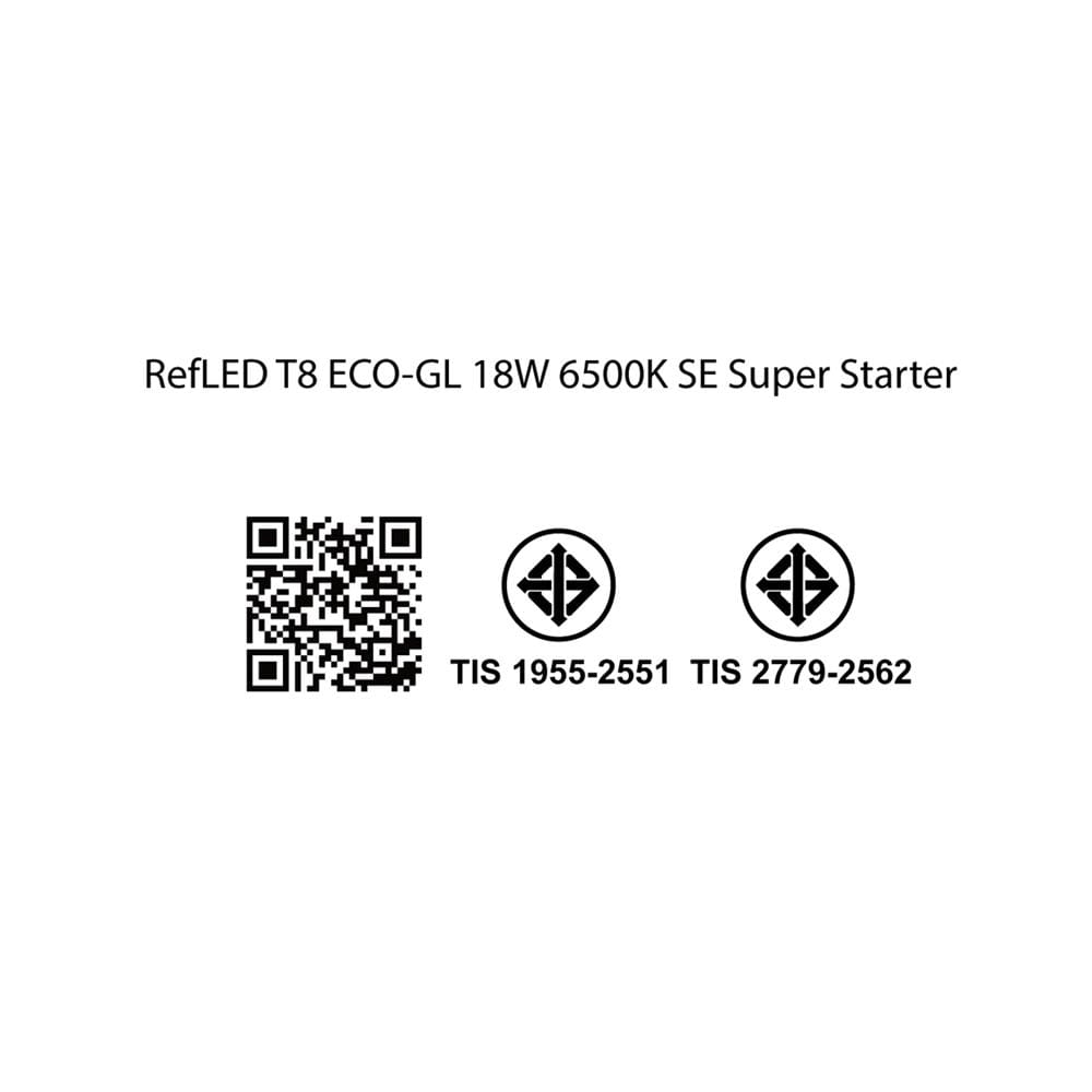 หลอด LED SYLVANIA T8 SUPER LM SE 18 วัตต์ DAYLIGHT G13