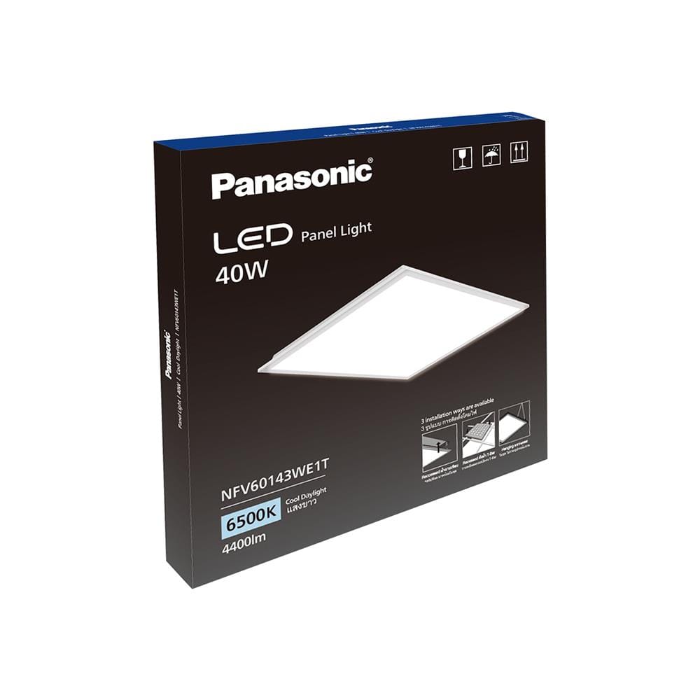 โคมฝังฝ้า LED PANASONIC PANEL NFV60143WE1T 40 วัตต์ 60X60 ซม. DAYLIGHT