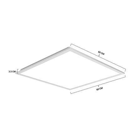 โคมฝังฝ้า LED PANASONIC PANEL NFV60143WE1T 40 วัตต์ 60X60 ซม. DAYLIGHT_4