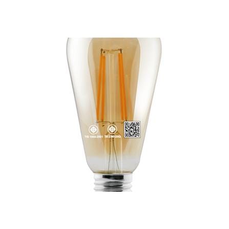 หลอด LED SYLVANIA ST64 FIRA GOLD 4 วัตต์ WARM WHITE E27_6
