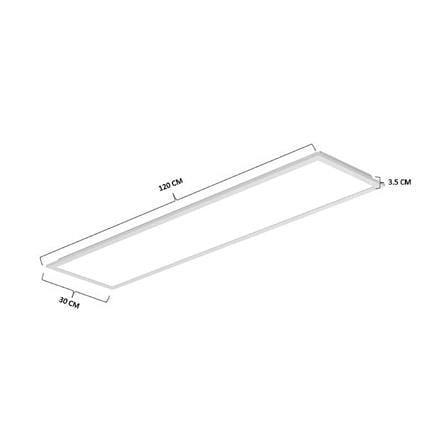 โคมฝังฝ้า LED PANASONIC PANEL NFV60145WE1T 40 วัตต์ 30X120 ซม. COOL WHITE_4