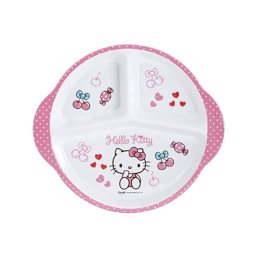 ถาดหลุมเมลามีน 11 นิ้ว SUPERWARE KITTY CHERRY