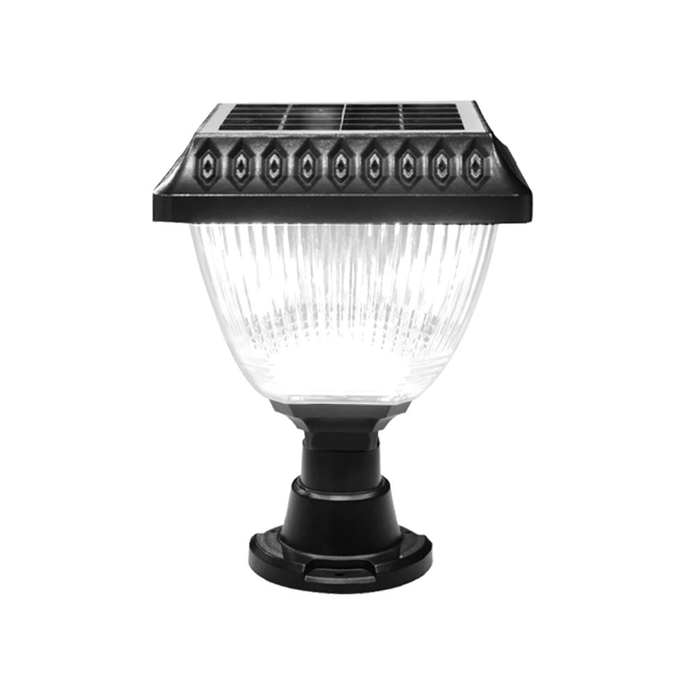 ไฟหัวเสา SOLAR SHINING S-PTL01B-XXSL 3 วัตต์ RGB สีดำ
