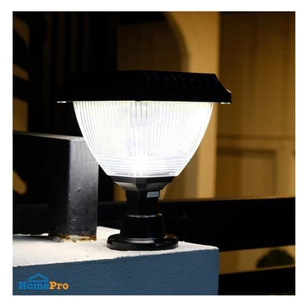 ไฟหัวเสา SOLAR SHINING S-PTL01B-XXSL 3 วัตต์ RGB สีดำ_4