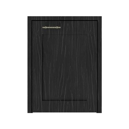 บานถังแก๊สเรียบ JUPITER GLORY OAK 57x74 ซม. สีดำ