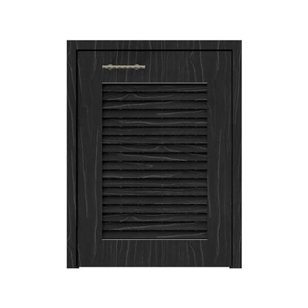 บานถังแก๊สเกล็ดเต็ม JUPITER GLORY OAK 57x74 ซม. สีดำ