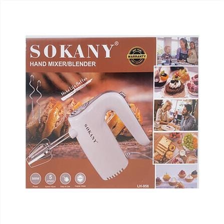 เครื่องผสมอาหาร SOKANY LH-956 สีขาว_4