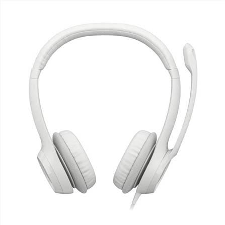 หูฟัง LOGITECH H390 สีขาว_1