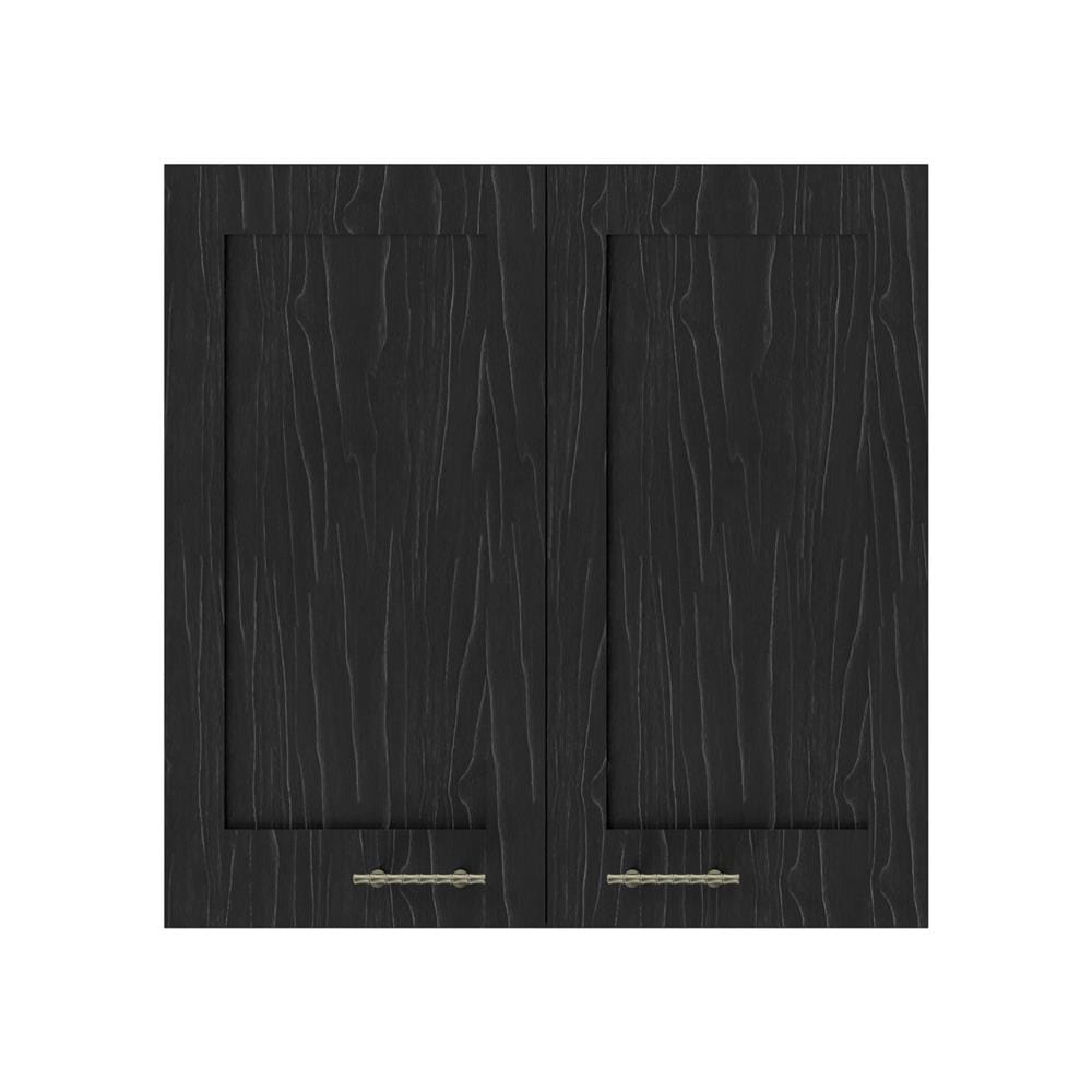 ตู้แขวนคู่ JUPITER GLORY OAK 80x80 ซม. สีดำ
