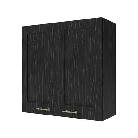 ตู้แขวนคู่ JUPITER GLORY OAK 80x80 ซม. สีดำ