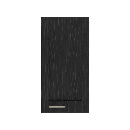 ตู้แขวนเดี่ยวบานเปิดขวา JUPITER GLORY OAK 40x80 ซม. สีดำ_1