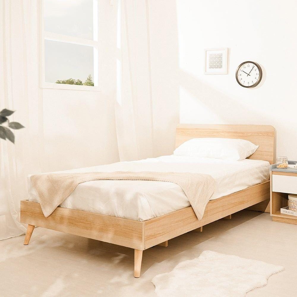 เตียง 3.5 ฟุต KONCEPT PLAYEAH 19214525 สีลินด์เบิร์กโอ๊ค