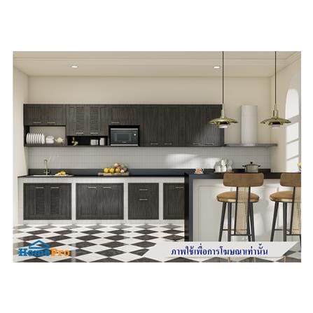 ตู้แขวนคู่ JUPITER GLORY OAK 80x60 ซม. สีดำ_3