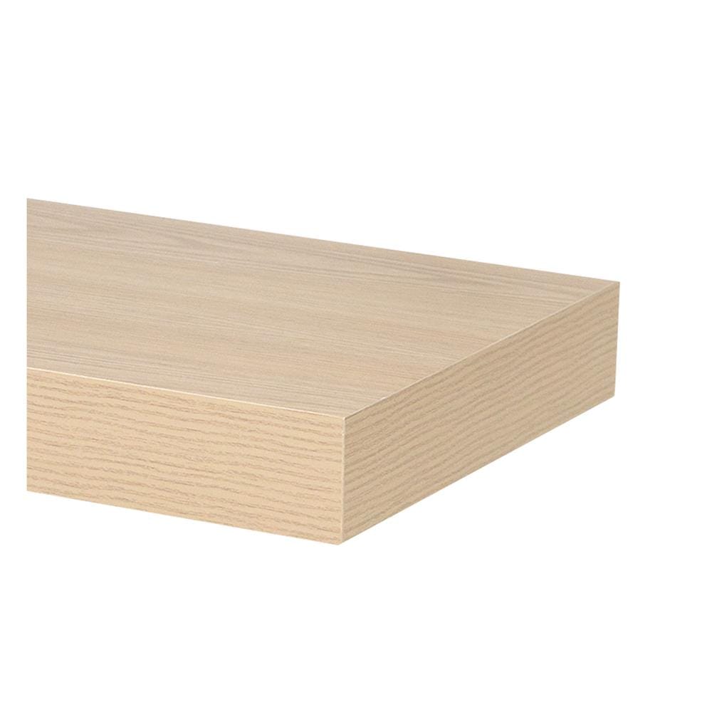 แผ่นชั้นไม้ซ่อนขา STACKO 40x24x5 ซม. สีไวท์โอ๊ค