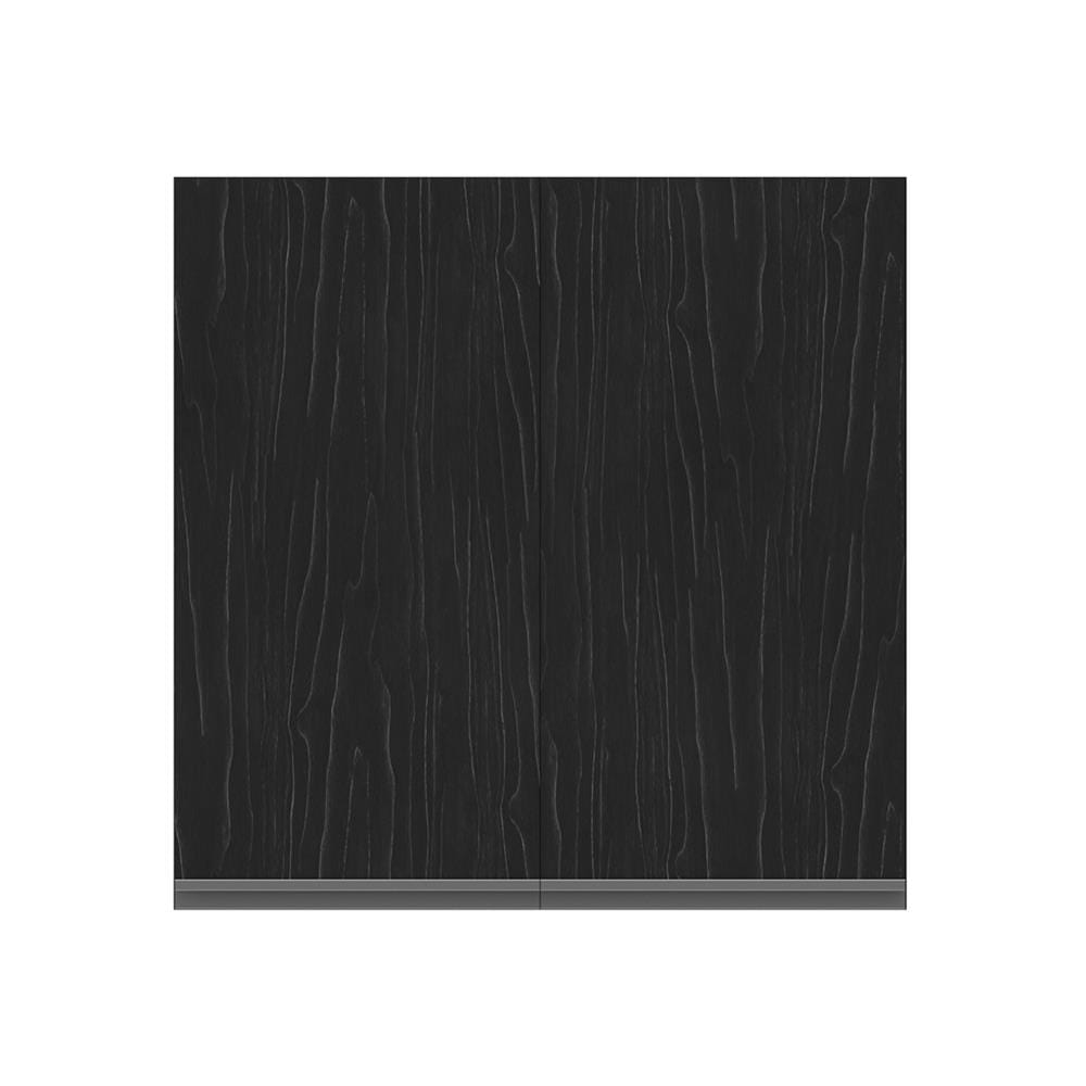 ตู้แขวนคู่ JUPITER CHACOAL OAK 80x80 ซม. สีดำ