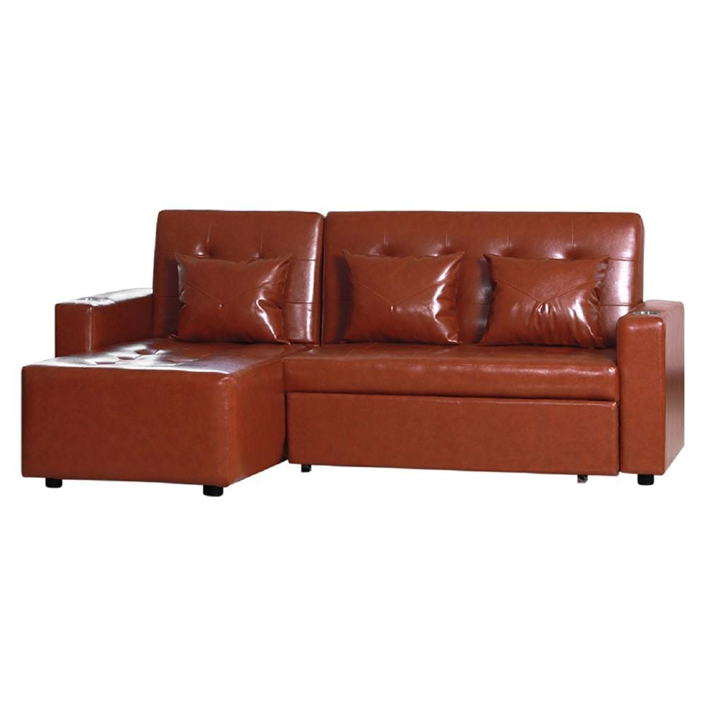 โซฟาเบด AS FURNITURE ALICE RBWB21 สีน้ำตาลอ่อน