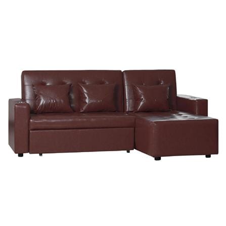 โซฟาเบด AS FURNITURE ALICE LBWB22 สีน้ำตาลเข้ม_6