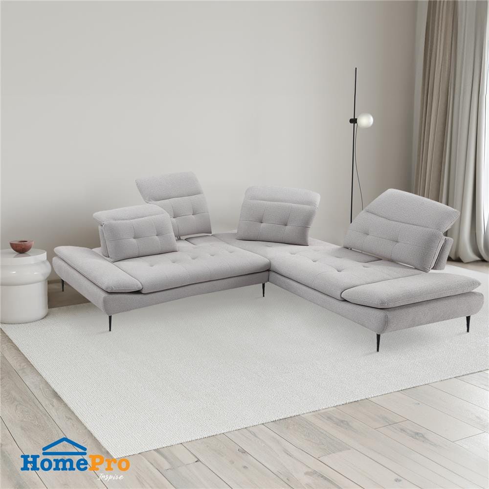 โซฟาเข้ามุมขวา BENETTA PALAZZO สีเทา