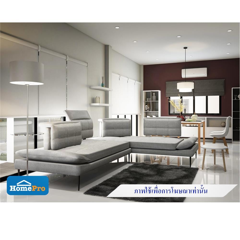 โซฟาเข้ามุมขวา BENETTA PALAZZO สีเทา