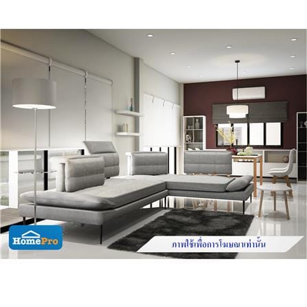 โซฟาเข้ามุมขวา BENETTA PALAZZO สีเทา_4
