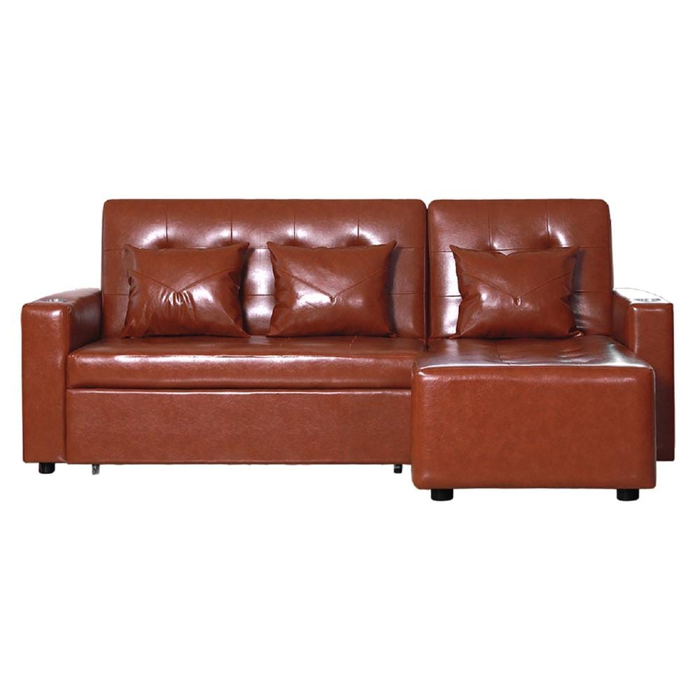 โซฟาเบด AS FURNITURE ALICE LBWB21 สีน้ำตาลอ่อน