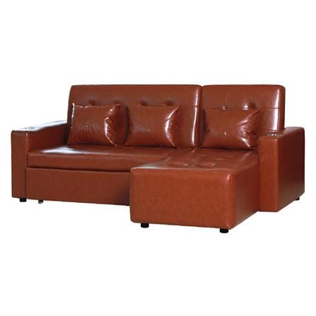 โซฟาเบด AS FURNITURE ALICE LBWB21 สีน้ำตาลอ่อน_1