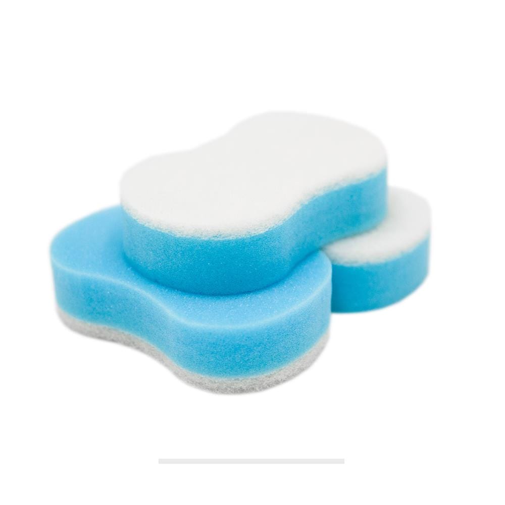 แผ่นใยขัดพร้อมฟองน้ำ MR.SMART HYGIENE PLUS LIGHT DUTY แพ็ก 3 ชิ้น