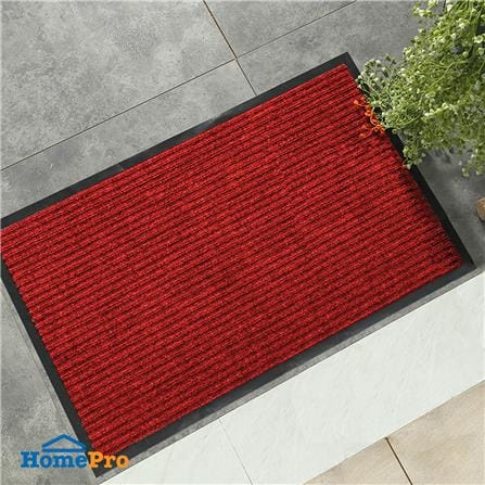 พรมเช็ดเท้าดักฝุ่น ME LIVING MX-U650 60X90 ซม. สีแดงเข้ม_5