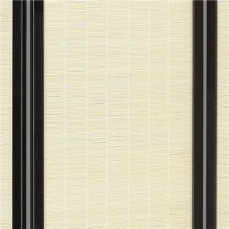 ฉากกั้น 3 บานพับ FURDINI SOGNATO สี NATURAL/ดำ_1
