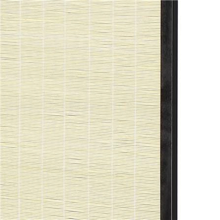 ฉากกั้น 3 บานพับ FURDINI SOGNATO สี NATURAL/ดำ_2